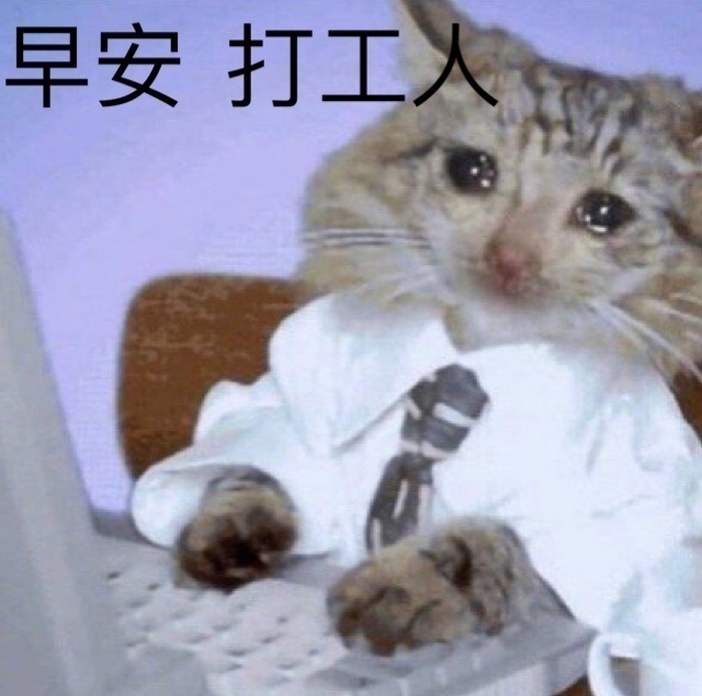 打工人語錄大全：早安打工人表情包圖片合集