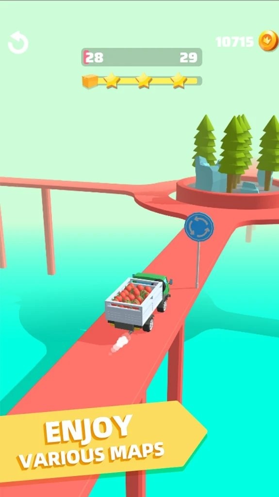 瘋狂的運輸車3D游戲免費金幣最新版截圖1