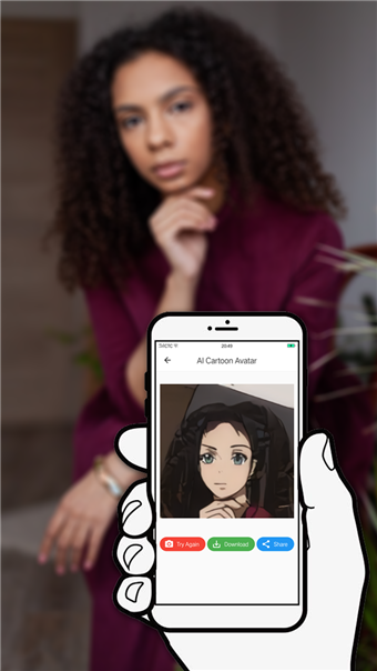 我的卡通形象APP軟件截圖2