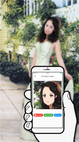 我的卡通形象APP軟件截圖1
