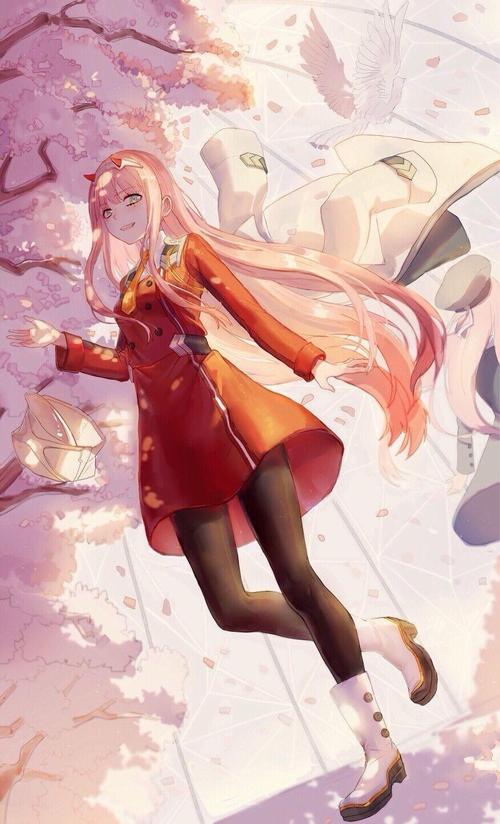 zero two手機(jī)壁紙高清豎屏截圖2