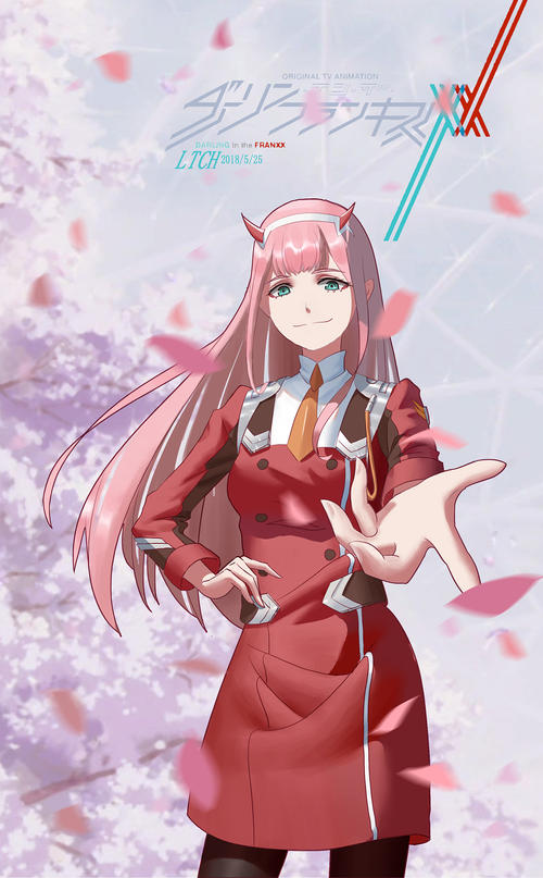 zero two手機(jī)壁紙高清豎屏截圖3
