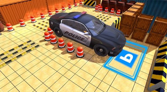 極限警車停車場(chǎng)3D游戲安卓版截圖1