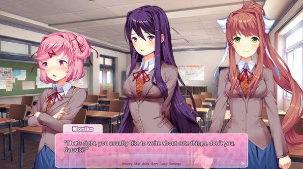 doki doki literary club下載漢化版攻略中文版截圖2
