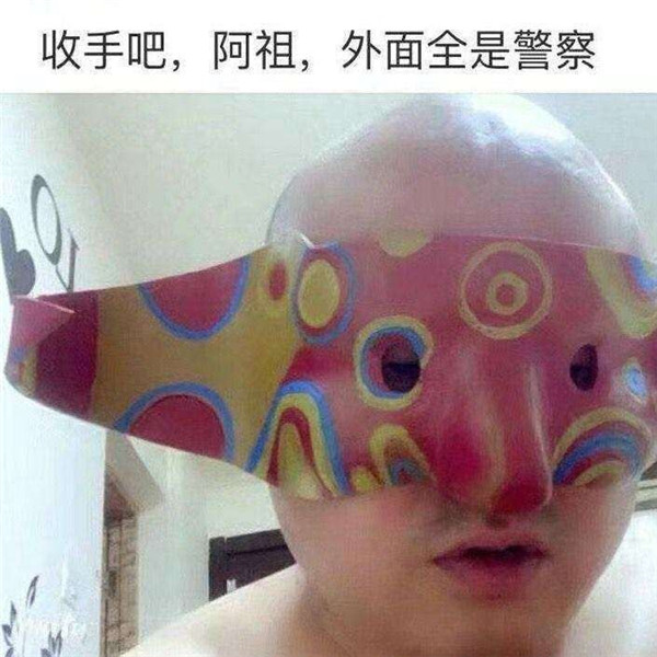 收手吧阿祖，外面全是警察表情包圖片無水印合集免費(fèi)下載截圖3