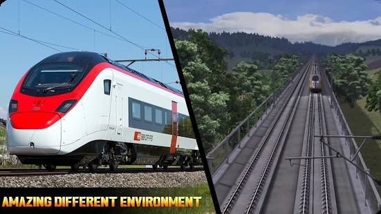 特快高鐵列車模擬器游戲安卓版截圖1