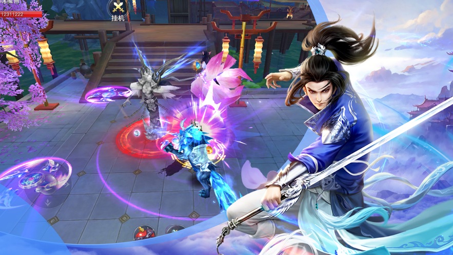 傲天絕劍之九天浩劫手游截圖1