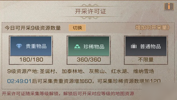 明日之后開(kāi)采許可證怎么獲得？第三季開(kāi)采許可證獲得攻略