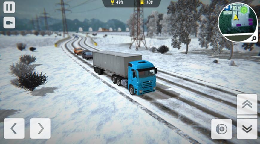 雪地卡車模擬器游戲版截圖3