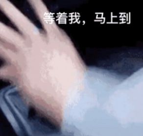 抖音等著我馬上到飆車表情包gif動圖分享截圖3