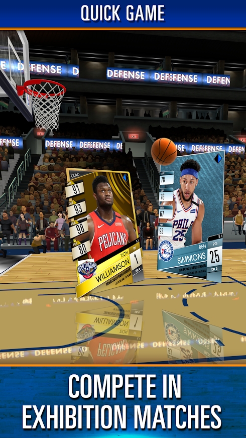 NBA SuperCard正版手游截圖2
