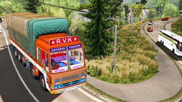 真正的山區(qū)貨運卡車游戲中文安卓版截圖2