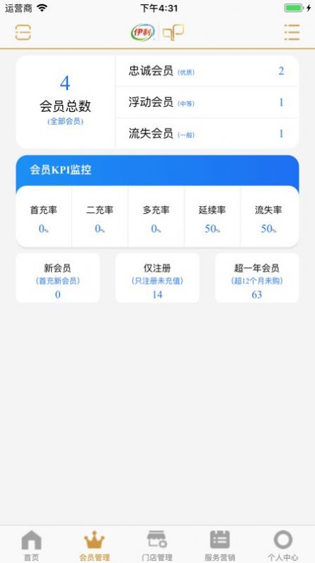 伊利員工APP客戶(hù)端截圖1