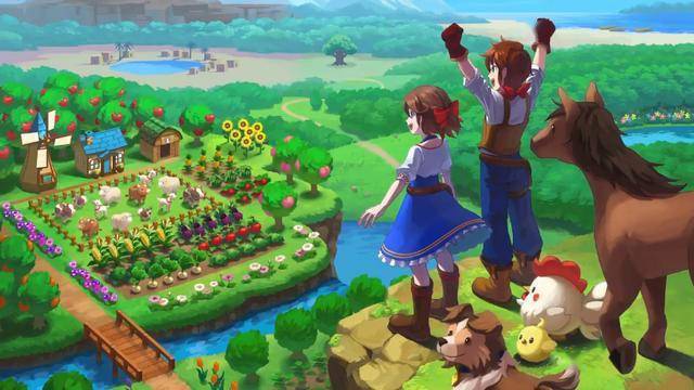 豐收之月一個(gè)世界游戲中文手機(jī)版（Harvest Moon One World）截圖6