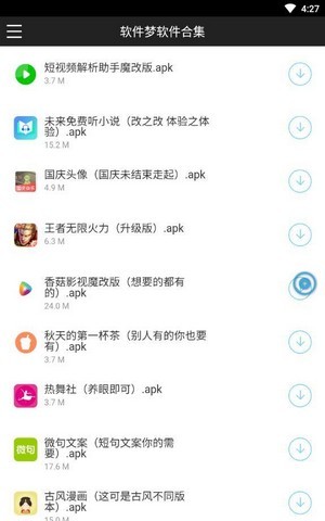 软件梦软件合集APP截图4: