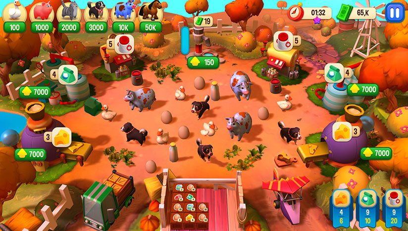 瘋狂農(nóng)場刷新游戲中文手機版（Farm Frenzy Refreshed）截圖3