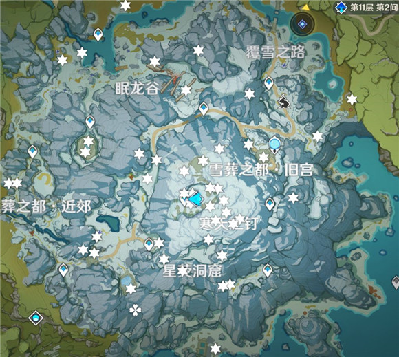 原神緋紅玉髓位置大全：雪山緋紅玉髓全收集攻略