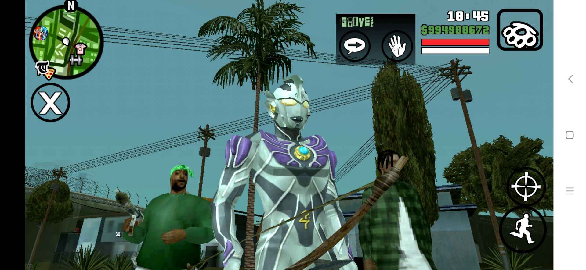 gtasa鋼鐵俠mod整合包安卓手機版截圖5