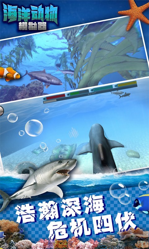 海洋動物模擬器游戲安卓版截圖3