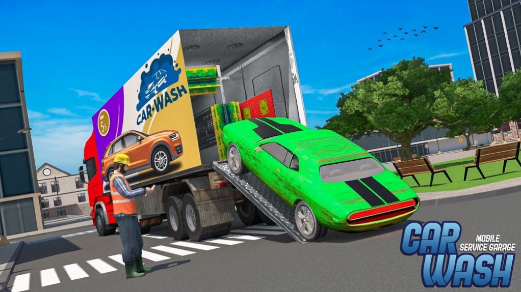 移動洗車車間游戲安卓中文版截圖3