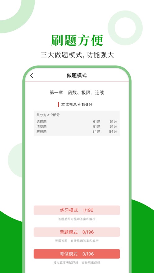 考研數(shù)學(xué)圣題庫APP軟件截圖1