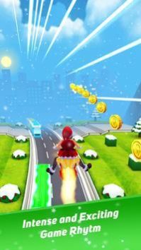 圣誕公主跑步?jīng)_浪游戲免費金幣最新版截圖3