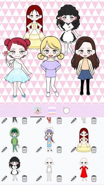 動(dòng)漫少女制造游戲安卓版截圖2