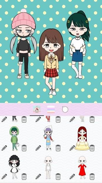 動(dòng)漫少女制造游戲安卓版截圖1