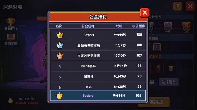 我的勇者公會深淵裂縫怎么打？公會深淵裂縫攻略心得