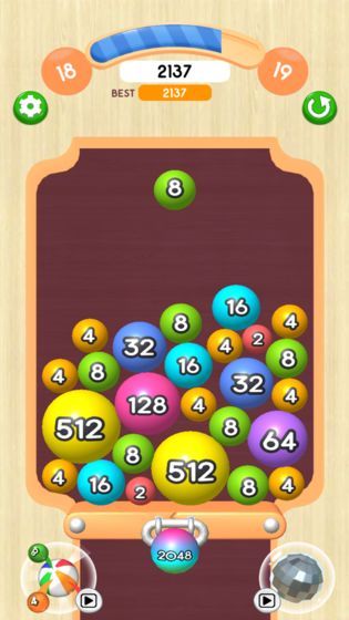 開心球球2048下載安卓紅包版截圖5