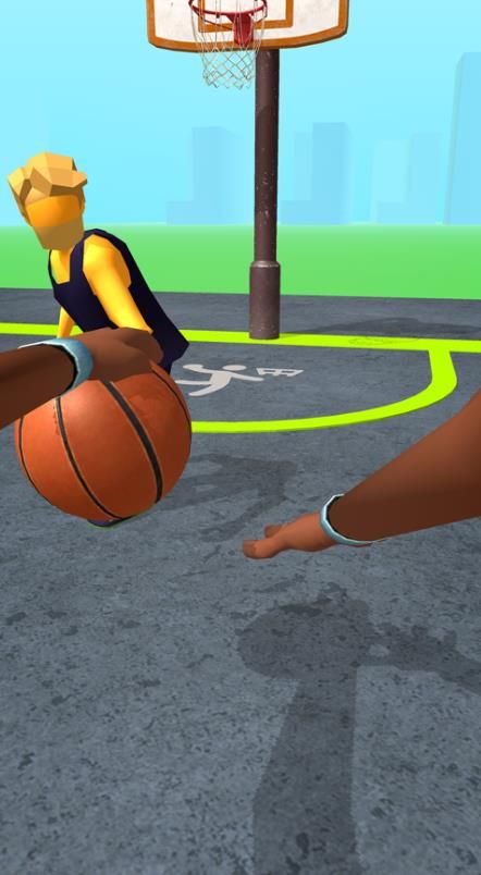 Dribble Hoops游戲安卓版（運(yùn)球籃圈）截圖5