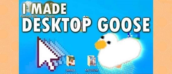 搗蛋大鵝桌面Desktop Goose游戲手機(jī)版截圖1