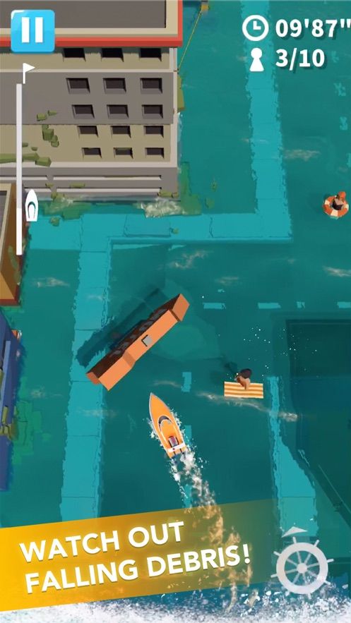 游艇救援行動游戲安卓中文版（Yacht Rescue）截圖1