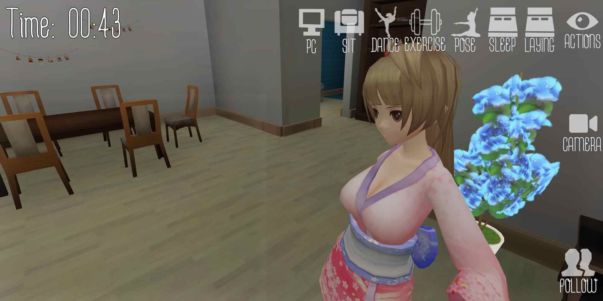 3D虛擬女友模擬器中文最新版截圖1