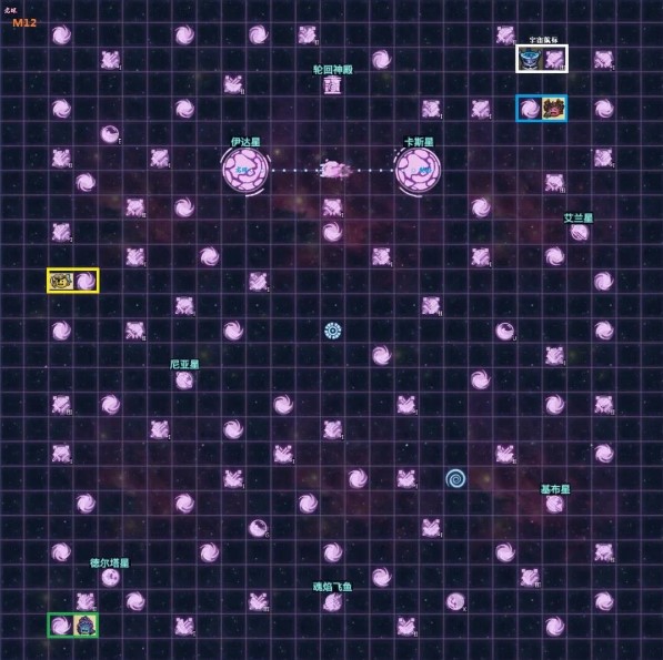 不思議迷宮M12星域攻略：M12星域探索全匯總