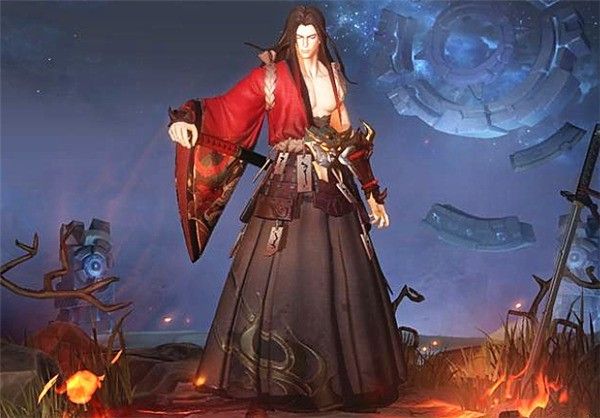 王者榮耀橘右京修羅皮膚特效高清大圖截圖2