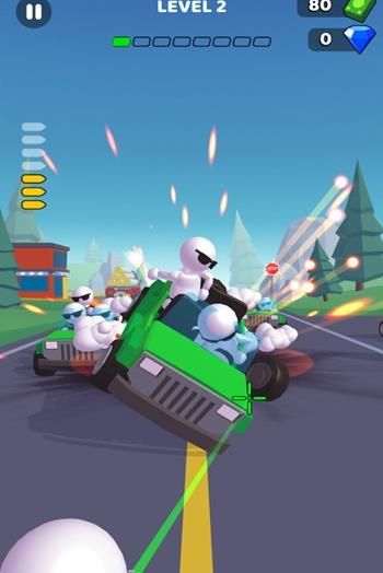 速度與機槍游戲安卓版（rage road）截圖2