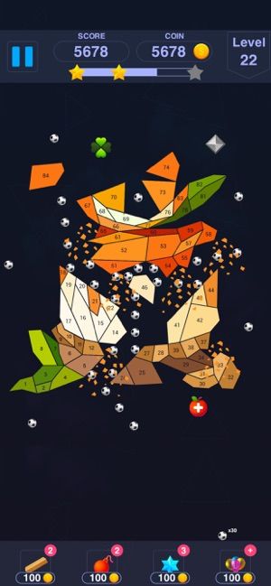 彩色磚塊破碎游戲最新手機(jī)版截圖3