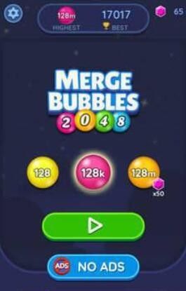 2048合并氣泡游戲紅包版截圖1