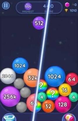 2048合并氣泡游戲紅包版截圖2