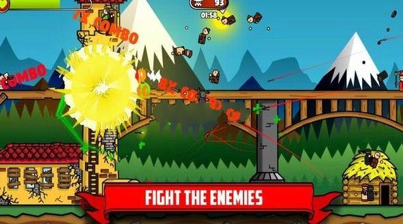 手指狂怒游戲中文版（Finger Fury）截圖1