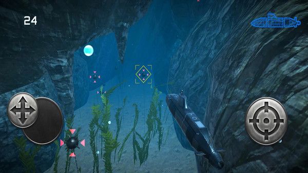 深海潛艇模擬器3d游戲手機版截圖3