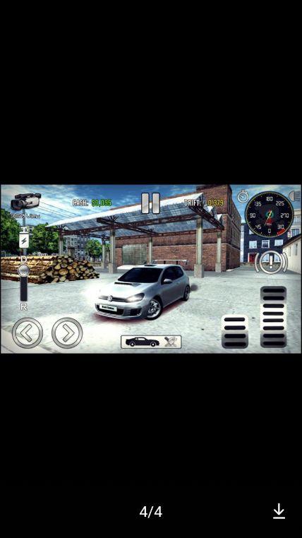 大眾高爾夫模擬開車游戲版截圖1