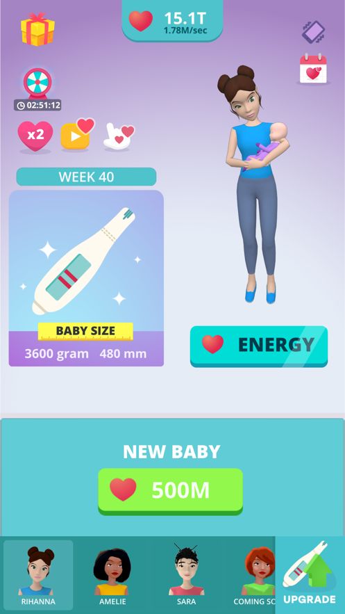 Pregnancy Idle Simulator 3D游戏安卓版截图5: