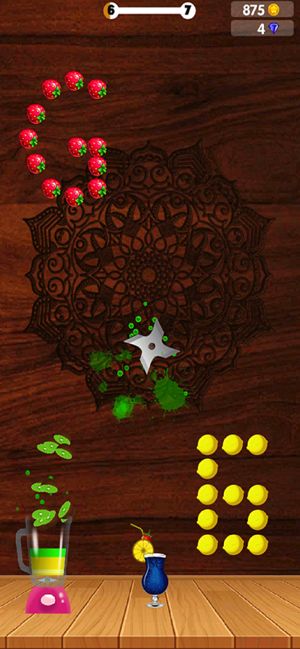 水果切片抖動游戲版截圖4