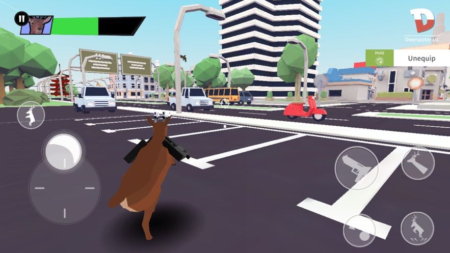 沙雕動(dòng)物城游戲安卓手機(jī)版（DEEEER Simulator）截圖4