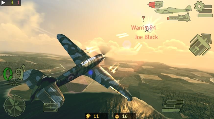 Warplanes Online Combat中文游戲安卓版截圖5