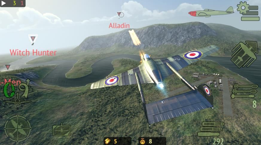 Warplanes Online Combat中文游戲安卓版截圖2