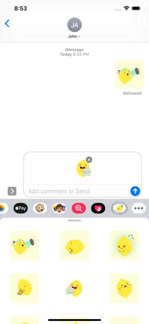 吃水果表情包APP手機(jī)最新版截圖3