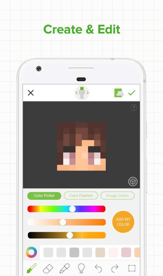 skinseed6.3.7做皮膚綠色最新版截圖4